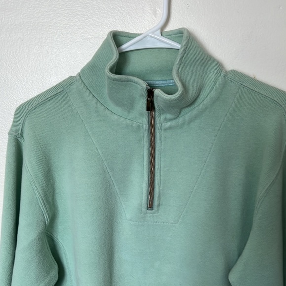 Women's Tommy Bahama Aruba Quarter Zip Sweatshirt Size M - Picture 5 of 5
